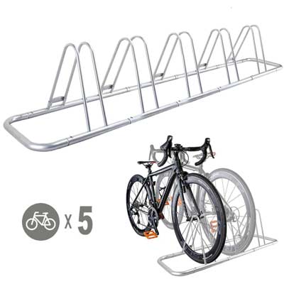 Rack aparcabicis de suelo para 5 bicicletas de CyclingDeal