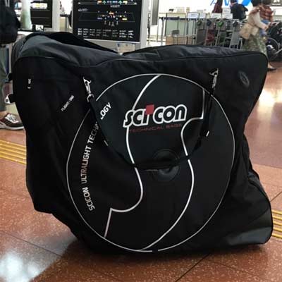 scicon aerocomfort bolsa de viaje para bicicleta
