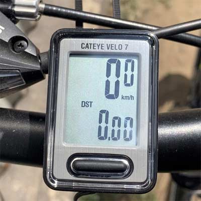 CatEye Velo 7 - Cuentakilómetros de Bicicleta