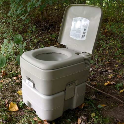 Inodoro portátil para camping y outdoor