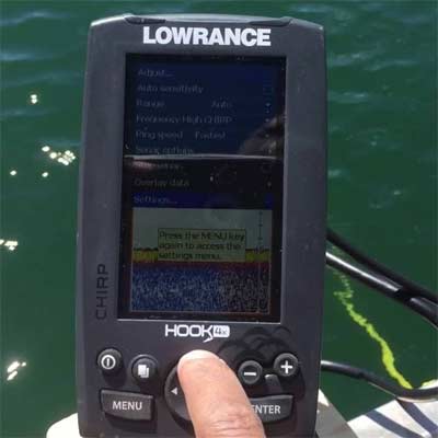 Lowrance Hook 4x