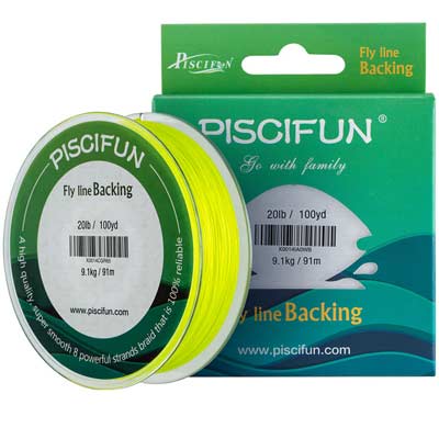 Piscifun - Lnea trenzada para pesca con mosca